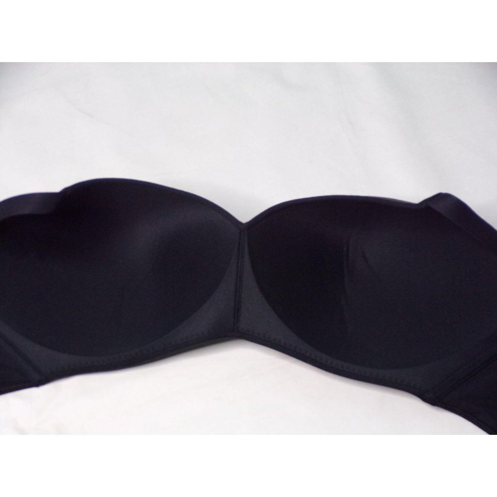 🆕 WACOAL How Perfect Seamless Soft Cup Wireless Bra #852189 Black 36C - Picture 8 of 8